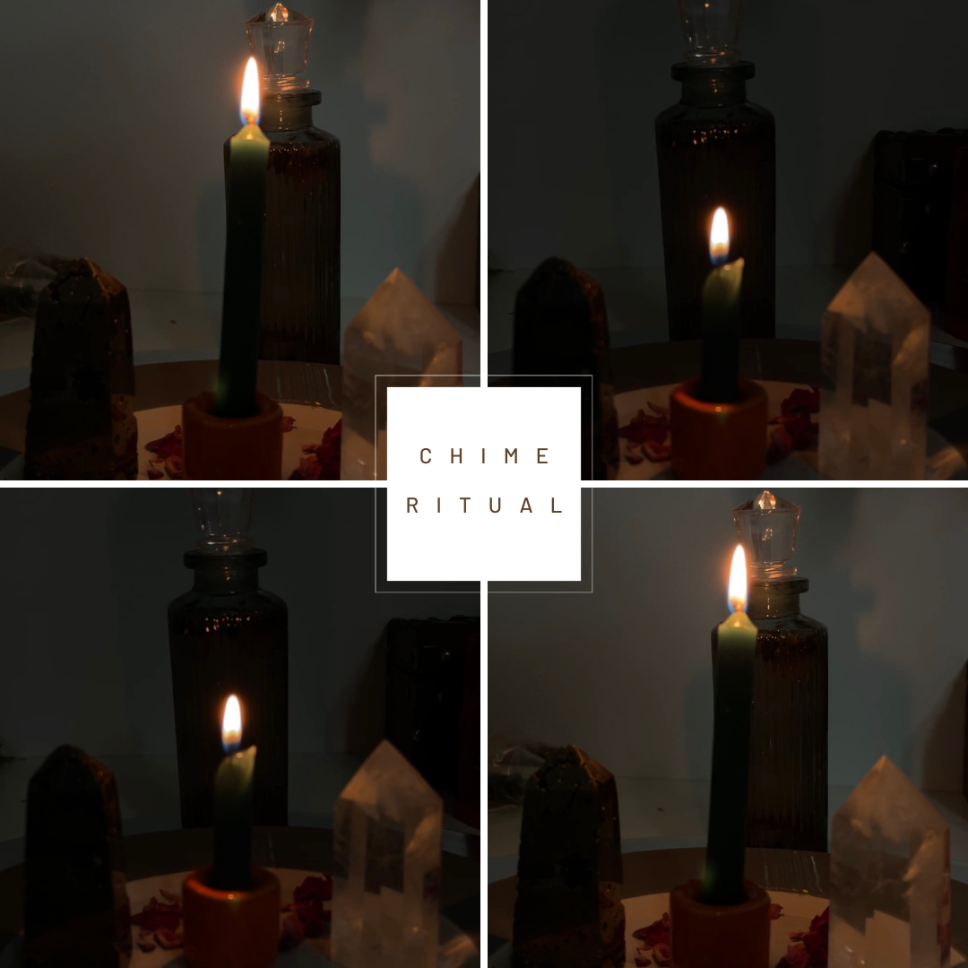 CHIME (Medium) RITUAL | ANY INTENTION | CUSTOMIZABLE CANDLE SPELL