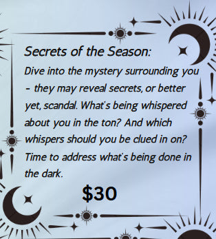 Secrets of the Season | Luxury Gossip Reading