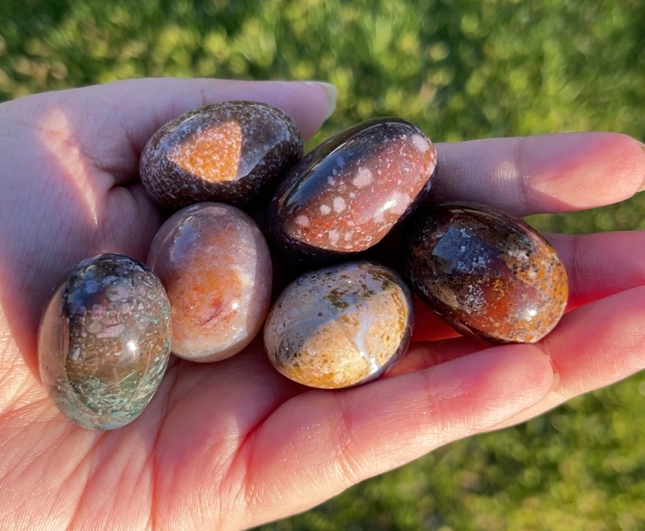 Ocean Jasper Pocketstone