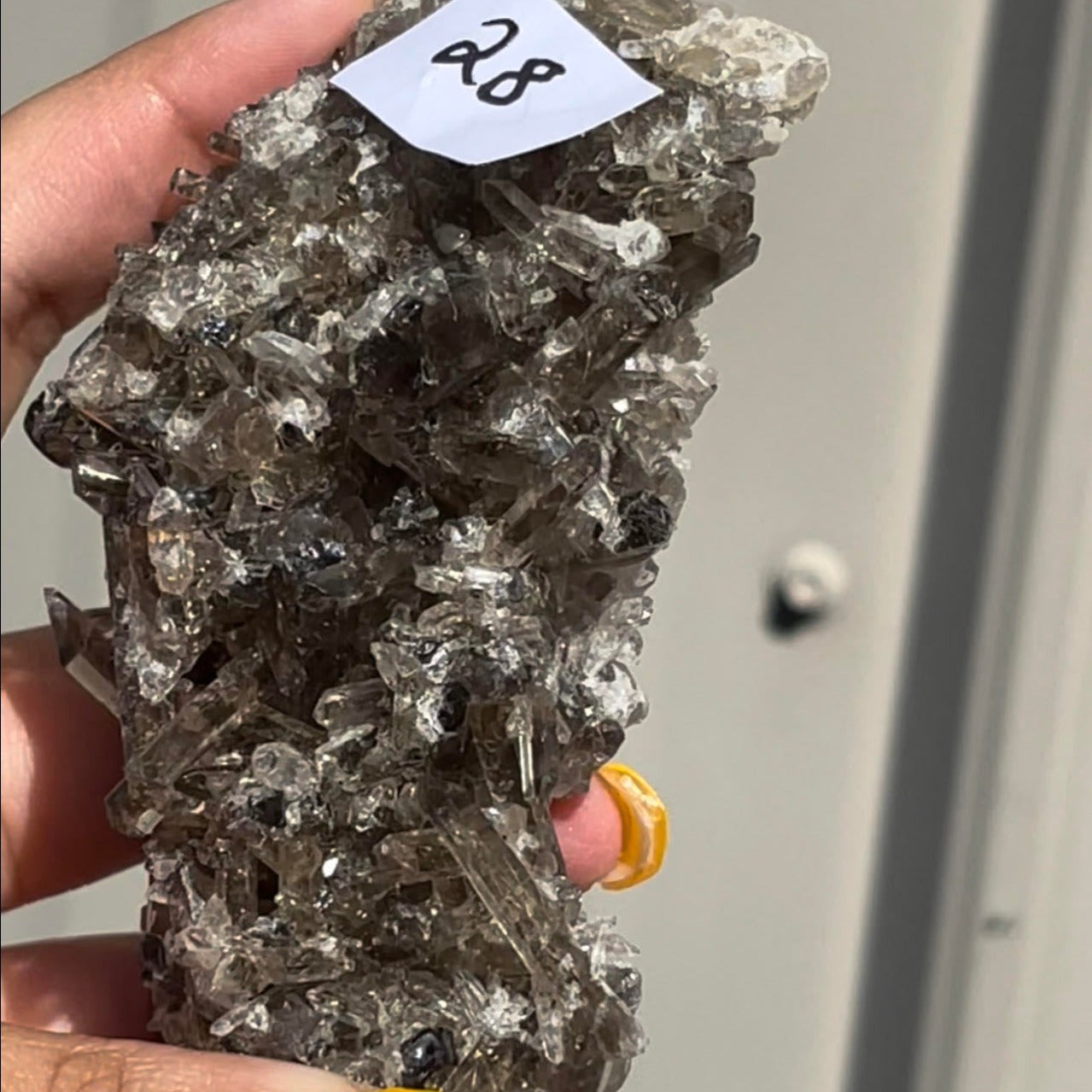 Smokey Quartz Cluster - The Tarot Hole