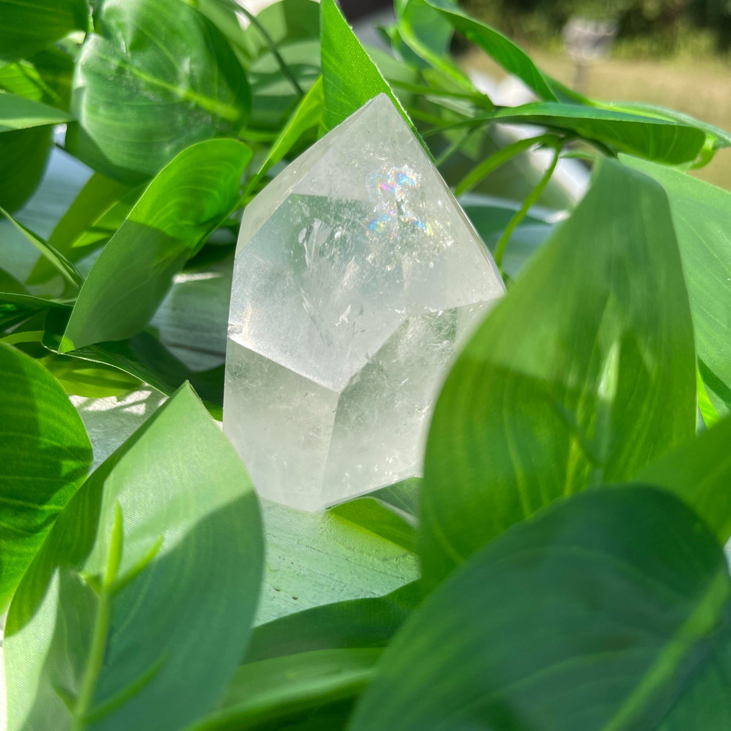 Clear Quartz Cupcake Crystal - The Tarot Hole