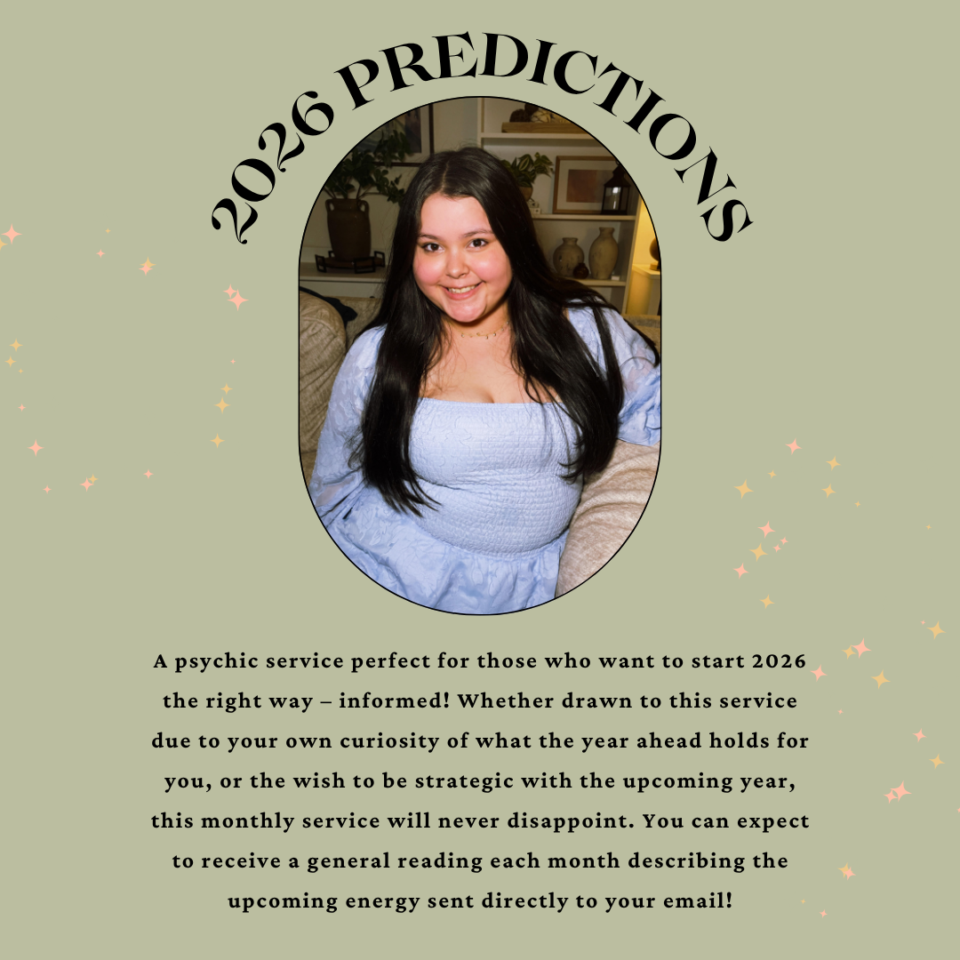 2026 MONTHLY ENERGY & PREDICTIONS