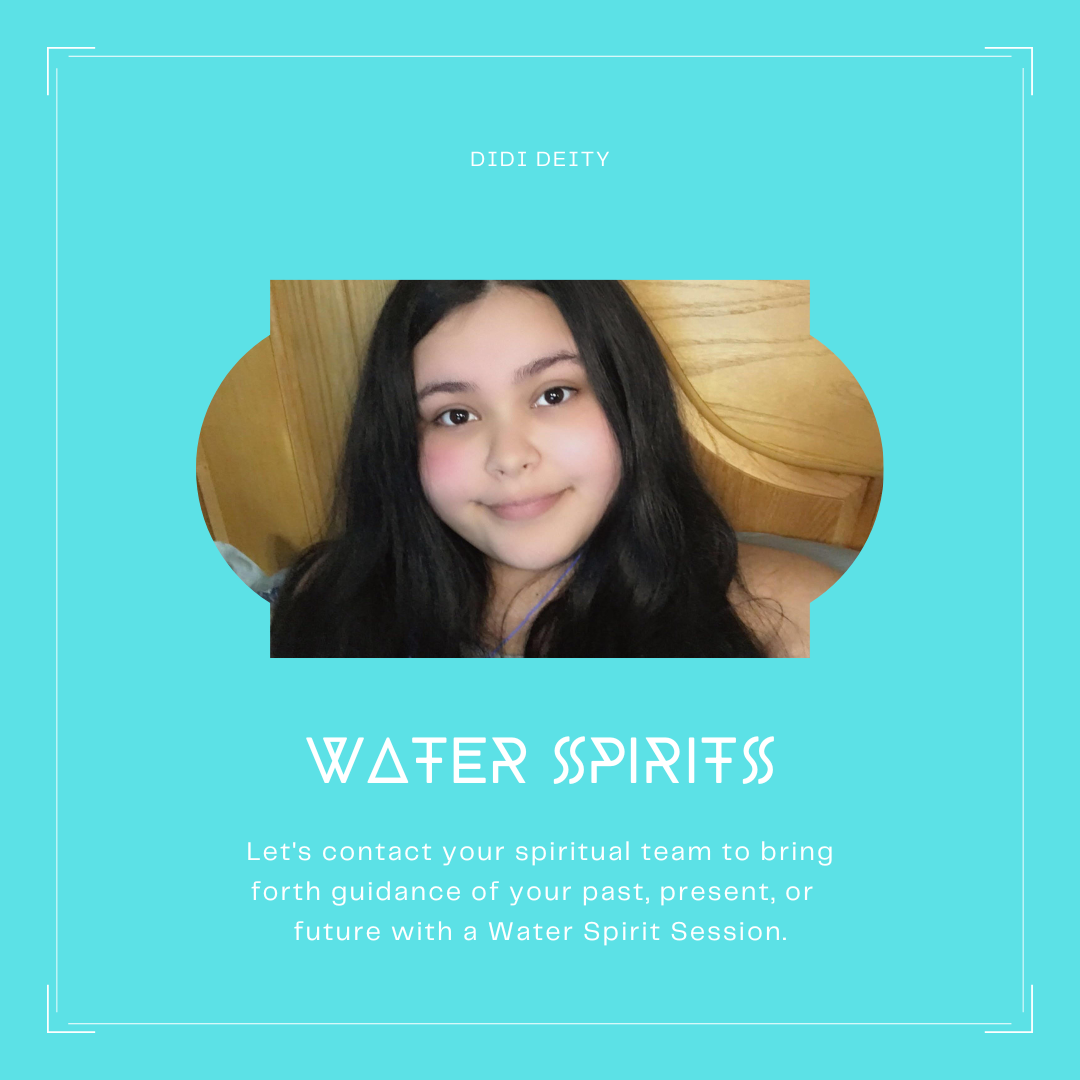 15 Mins General Water Spirit Channeling Session + Mini Reading